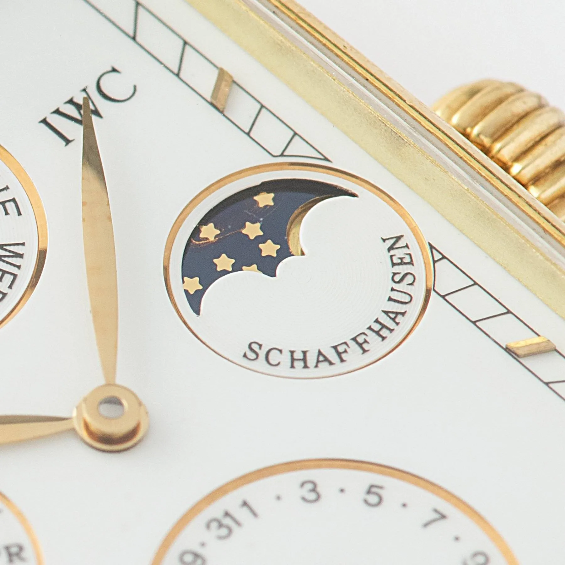 IWC Novecento Perpetual Calendar Yellow Gold Reference 3545