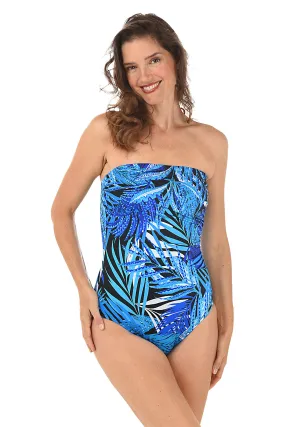 Jungle Boogie Bandeau Swimsuit