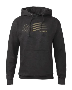 KUIU Flag Hoodie | Charcoal