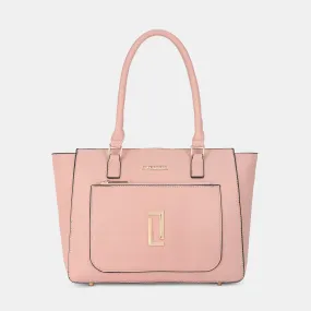 Lavie Luxe Kyle Pink Large Women's Tote Handbag