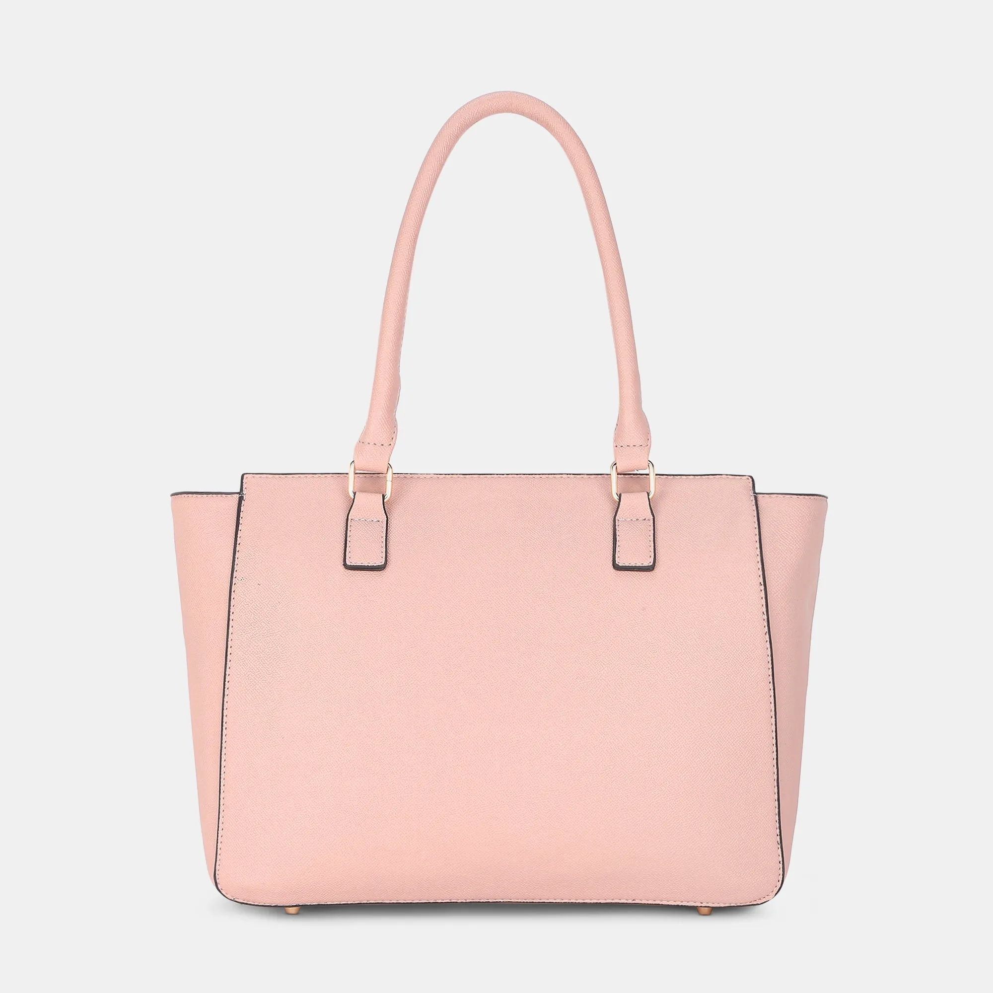 Lavie Luxe Kyle Pink Large Women's Tote Handbag