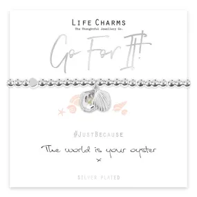 Life Charms The World Is Your Oyster Bracelet