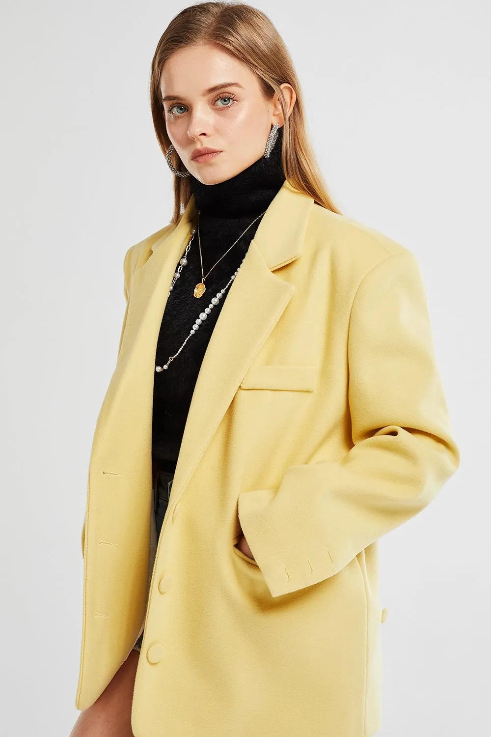 Louna Oversize Belted Jacket