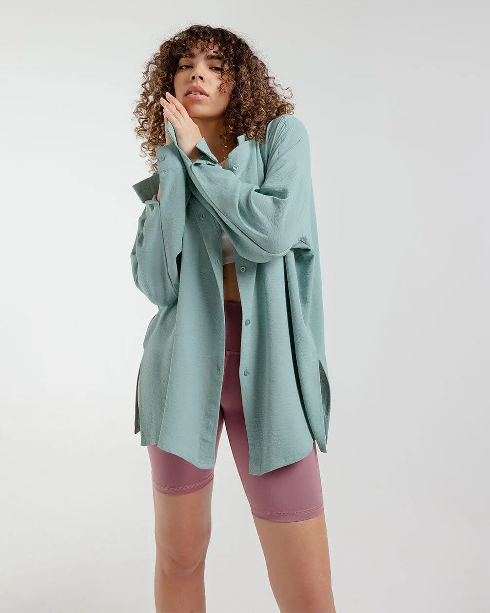 Mint Oversized Shirt