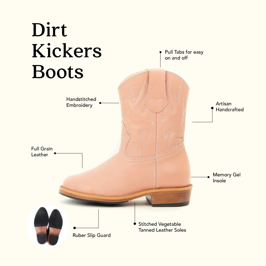 MK221496 - Dirt Kickers Boots Rosewood [Western Leather Boots]