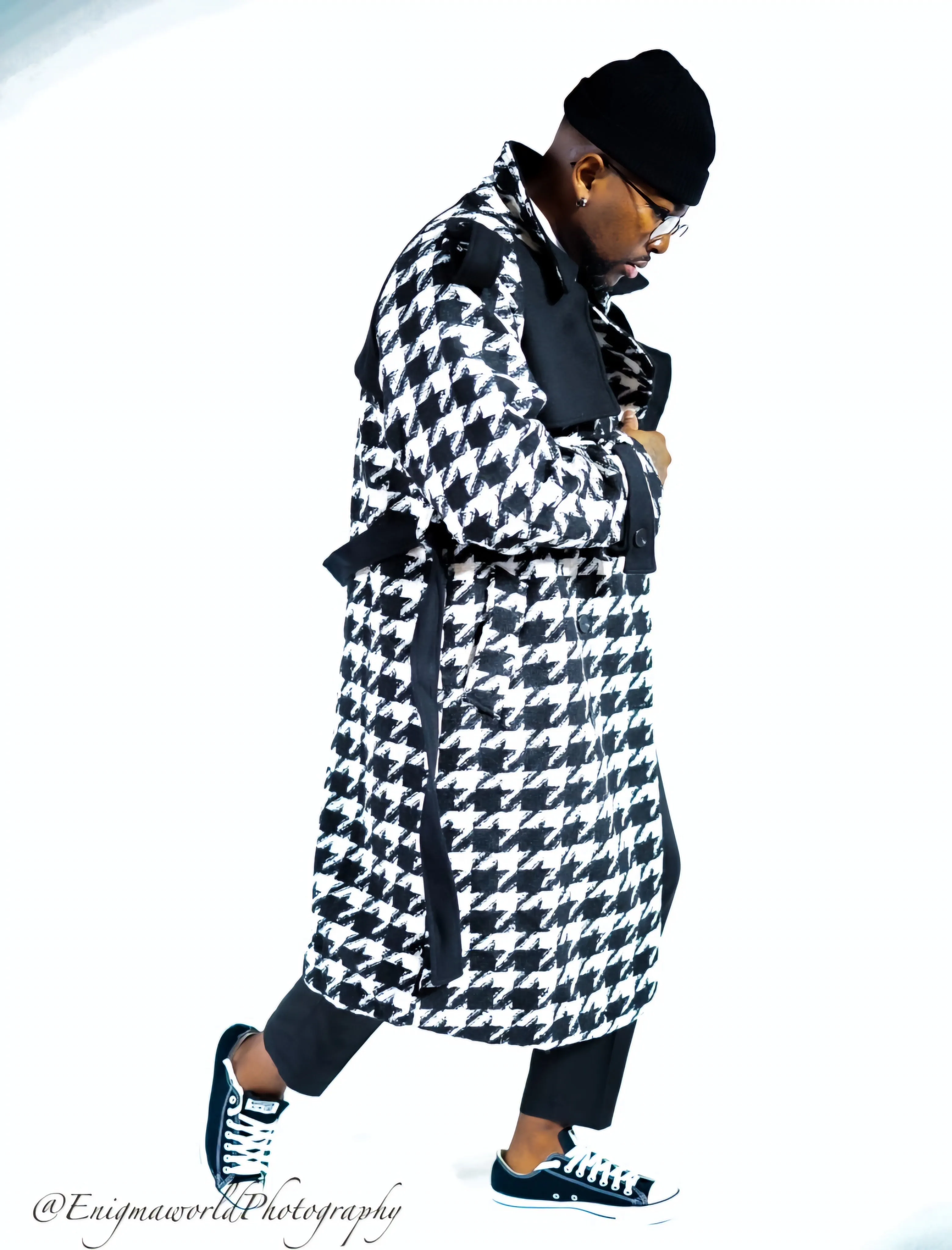 Mr. Houndstooth-Coat