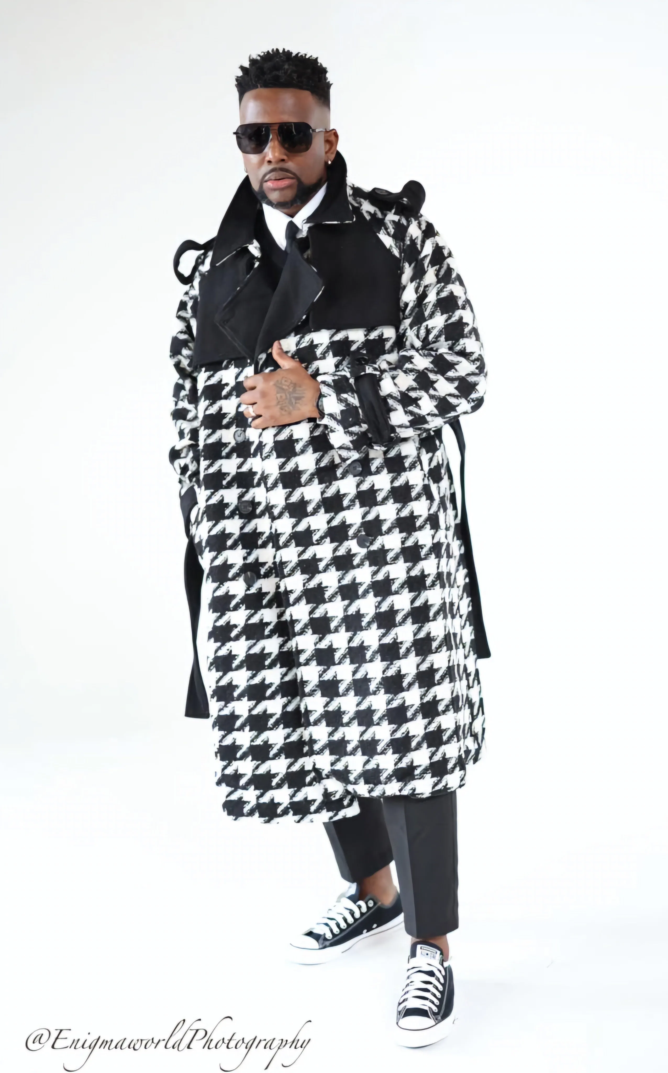 Mr. Houndstooth-Coat