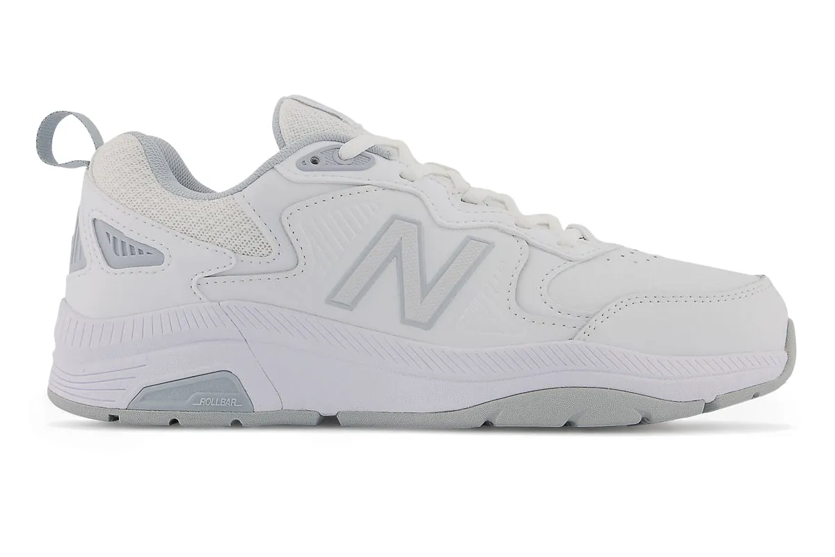 New Balance 857v3 2E White/Blue Womens