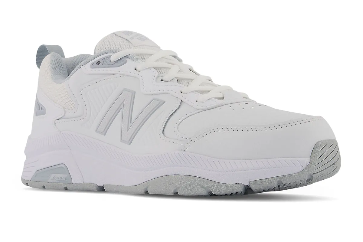 New Balance 857v3 2E White/Blue Womens