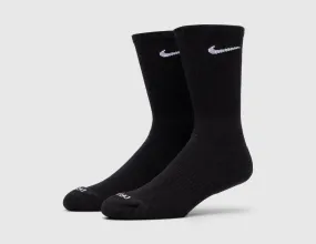 Nike Everyday Plus Cushioned Socks - 3 Pack Black / White