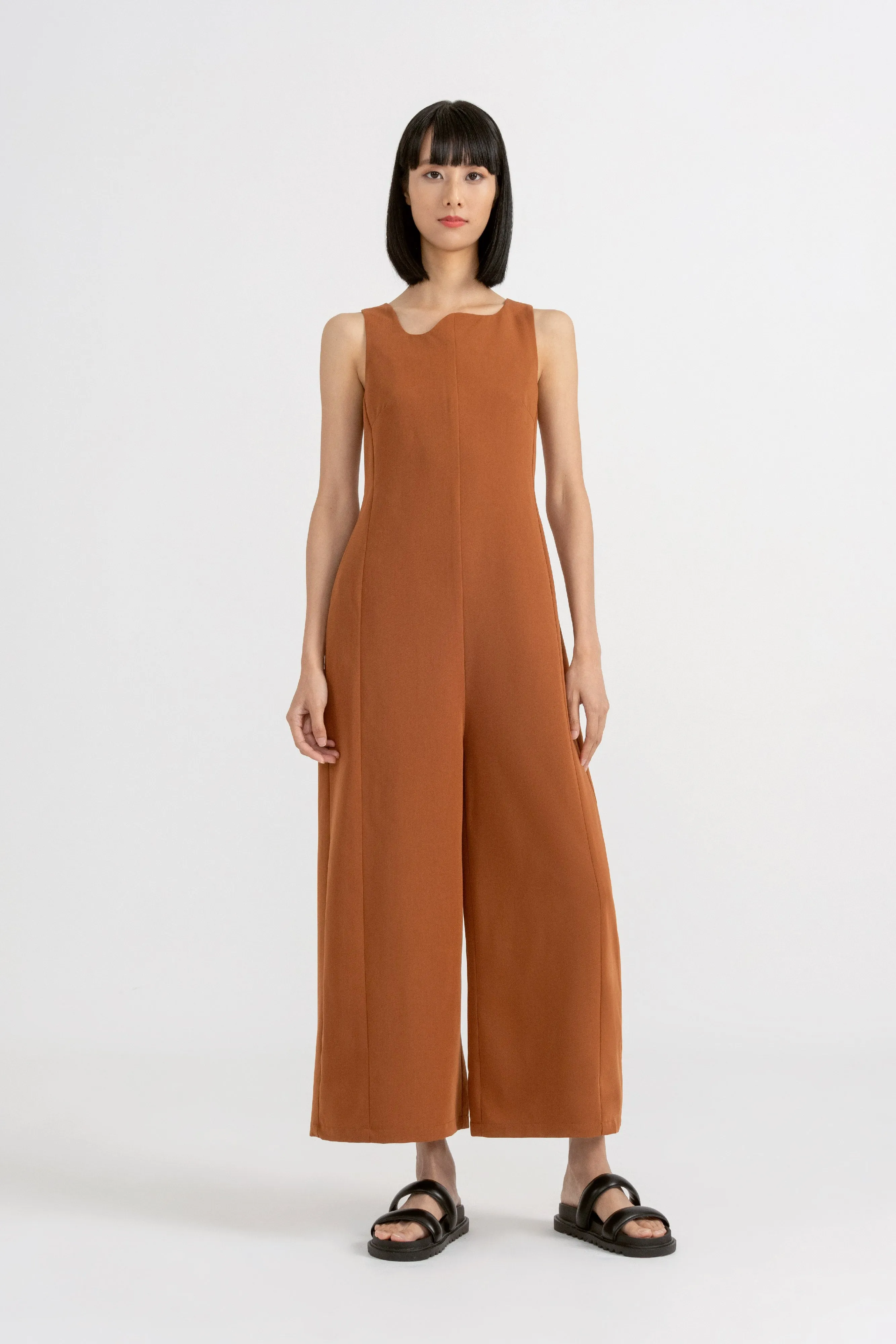 Noemie Wide Leg Jumpsuit