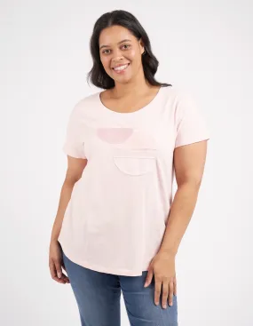 Orbit Tee Powder Pink