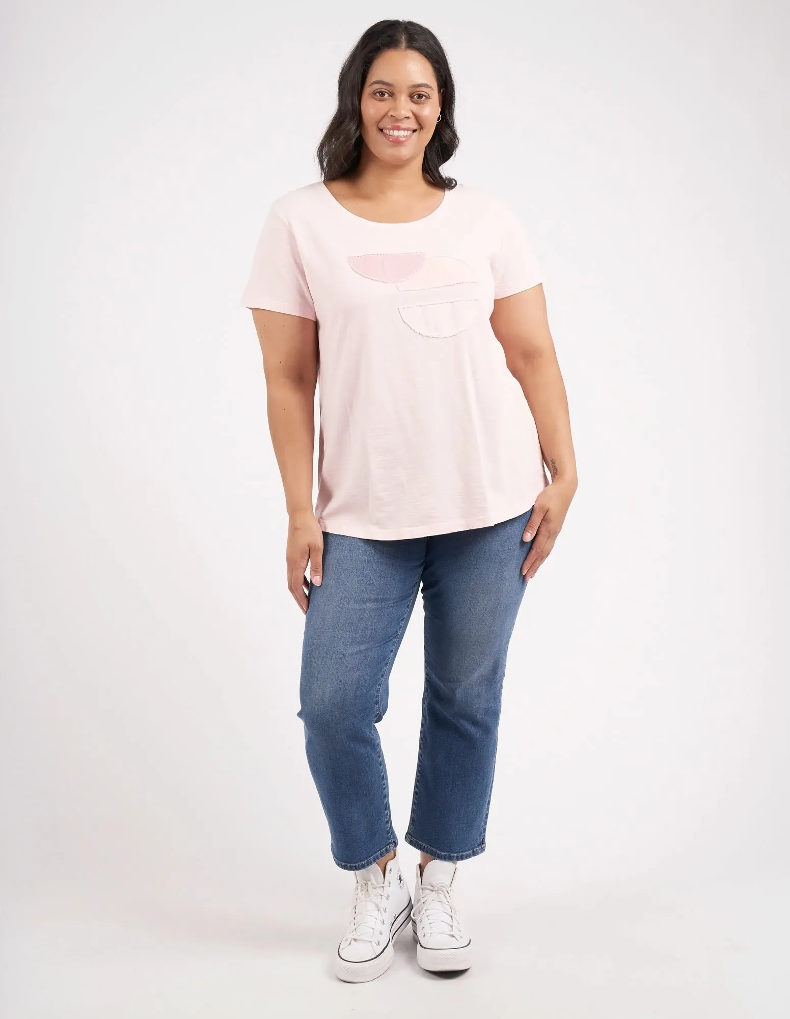 Orbit Tee Powder Pink