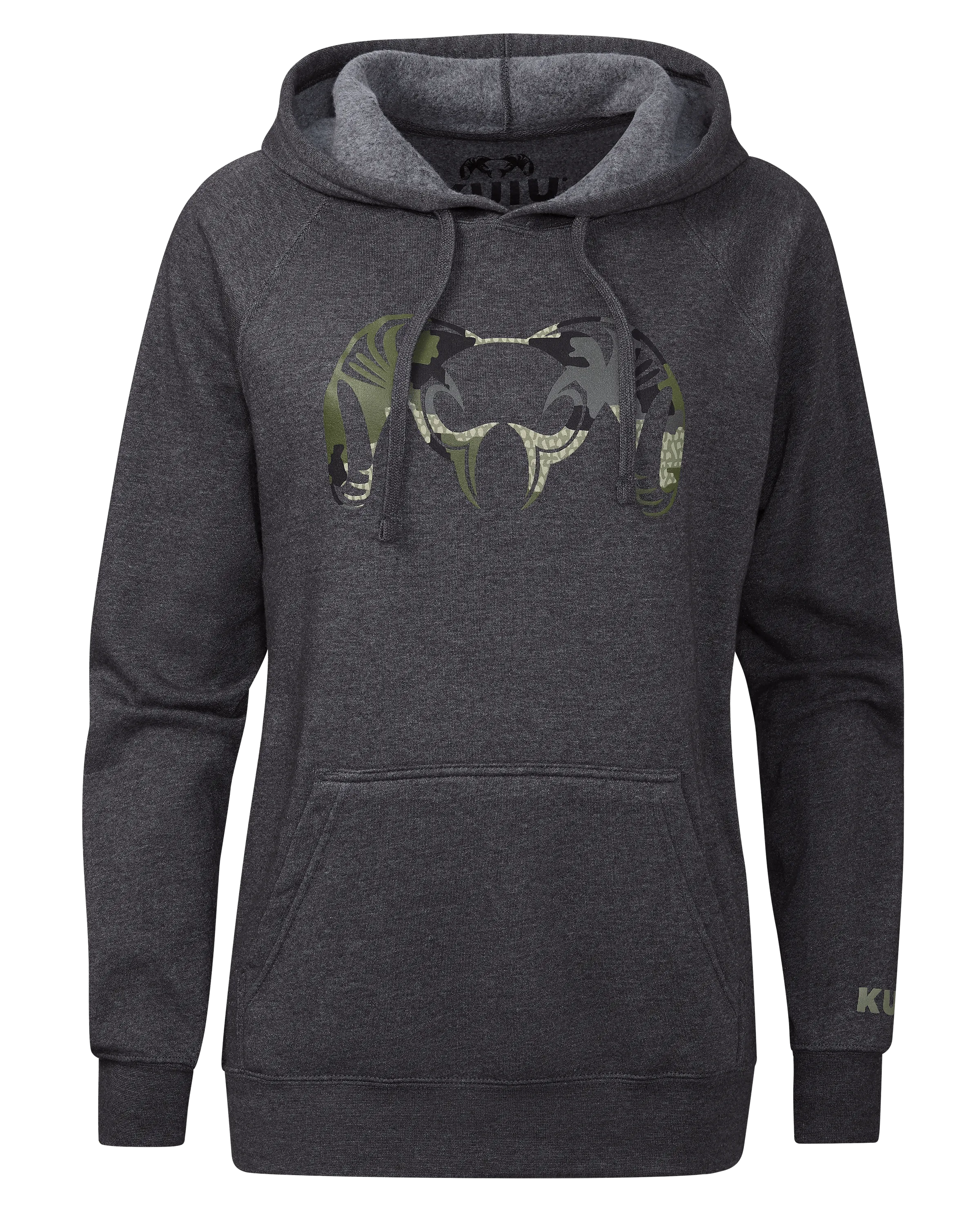 Outlet Women's Camo Big Ram Hoodie | Verde