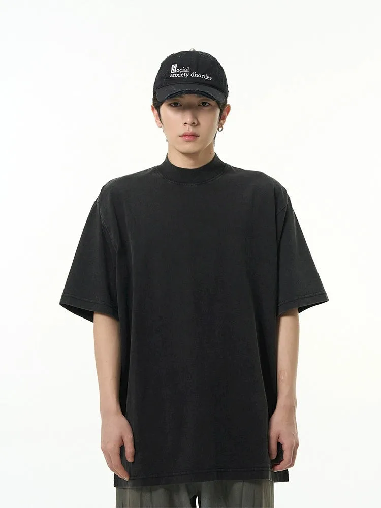 Oversized Semi-Funnel Crewneck Tee