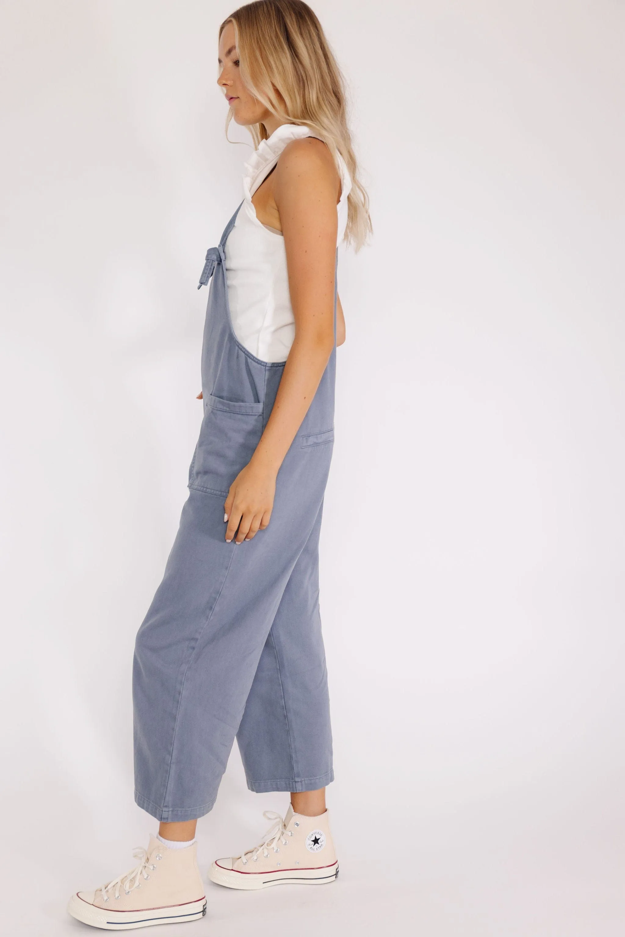 Oxford Overalls in Blue