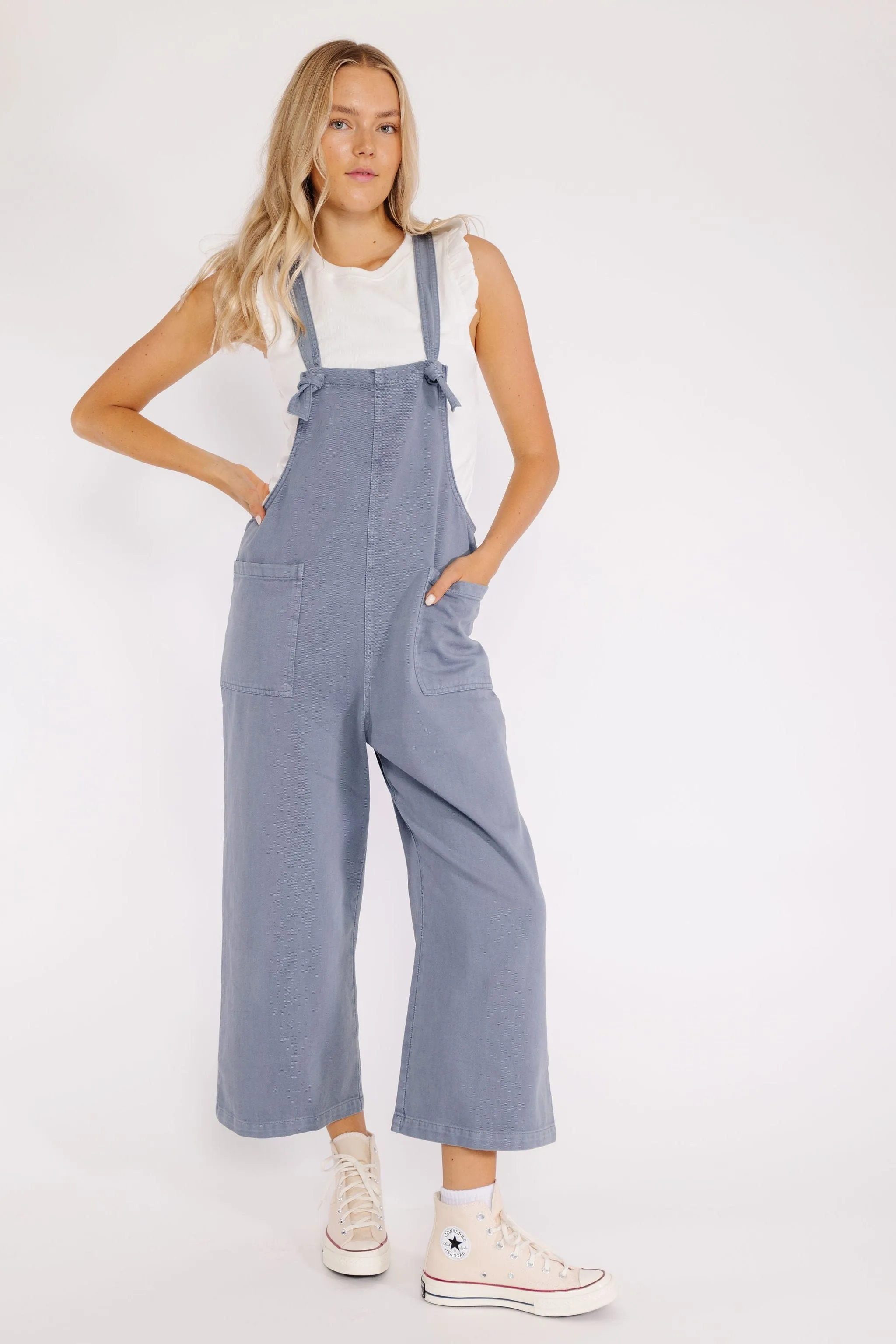 Oxford Overalls in Blue