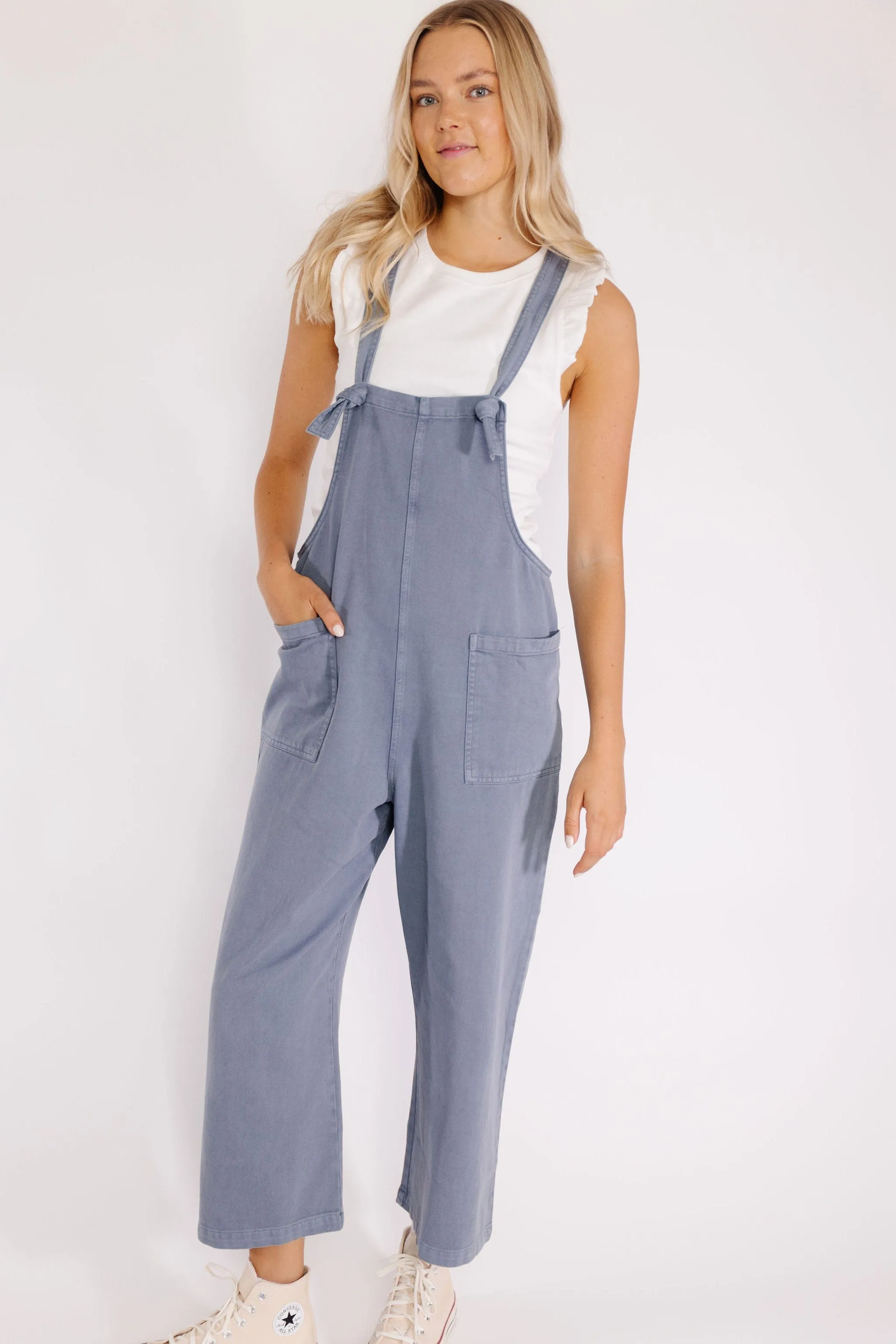 Oxford Overalls in Blue