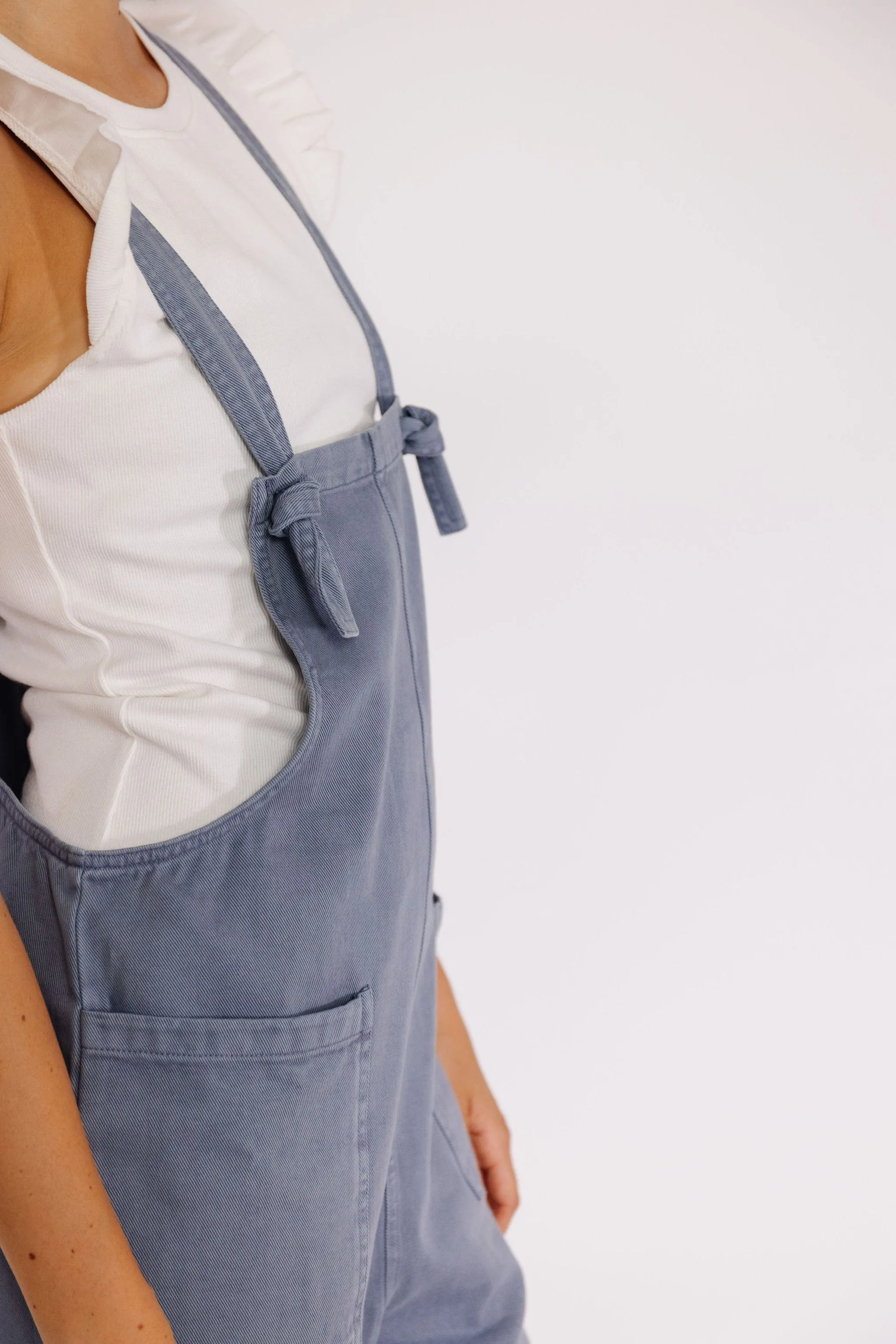 Oxford Overalls in Blue