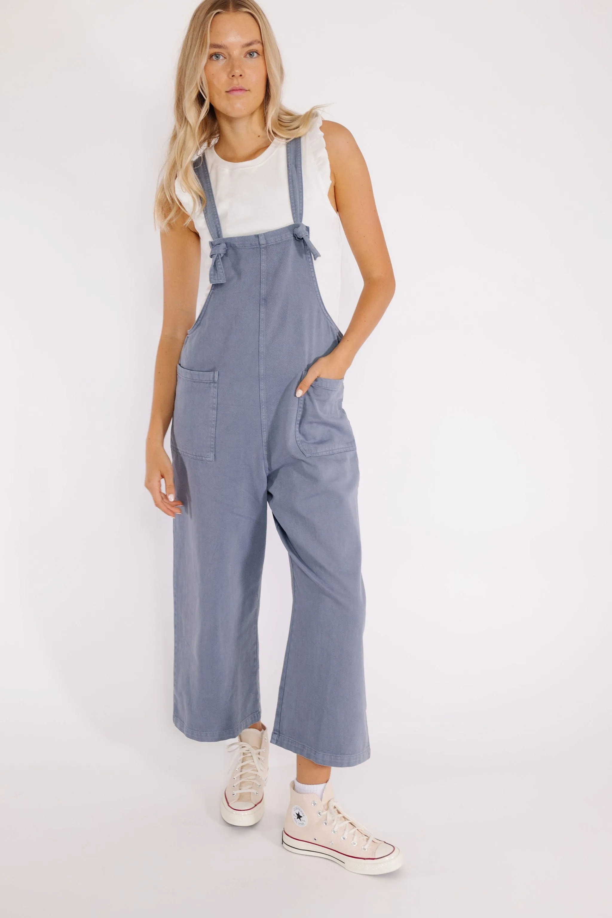 Oxford Overalls in Blue