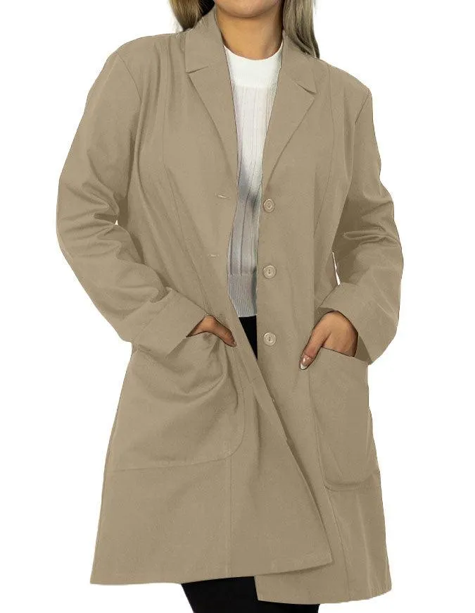 Panda Uniform Women 36 Inch Two Front Pockets Colored Lab Coat