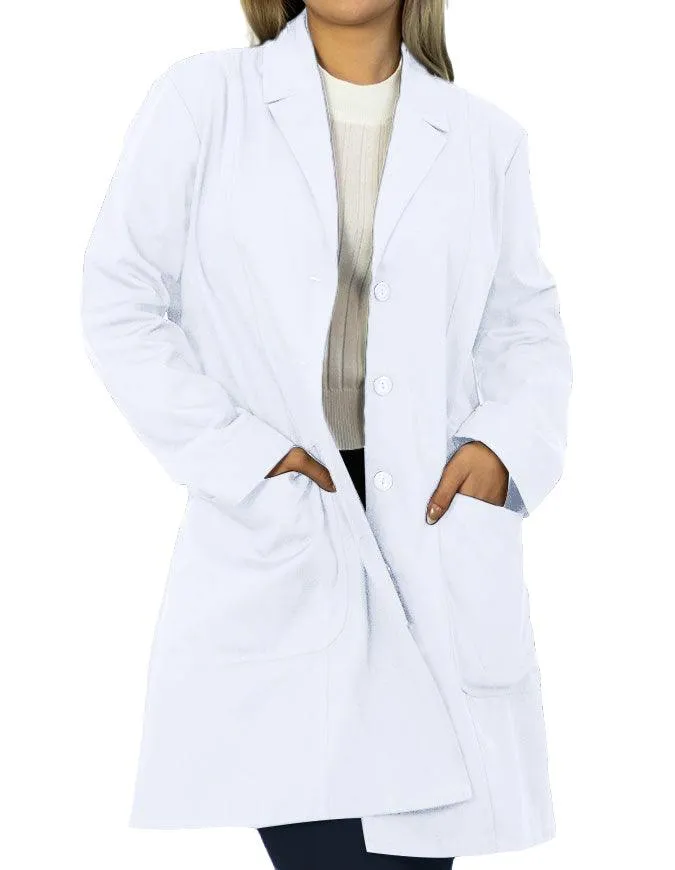 Panda Uniform Women 36 Inch Two Front Pockets Colored Lab Coat