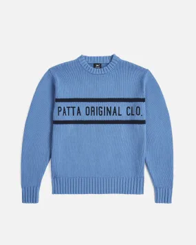 Patta Original Clothing Knitted Jumper (Dusty Blue)