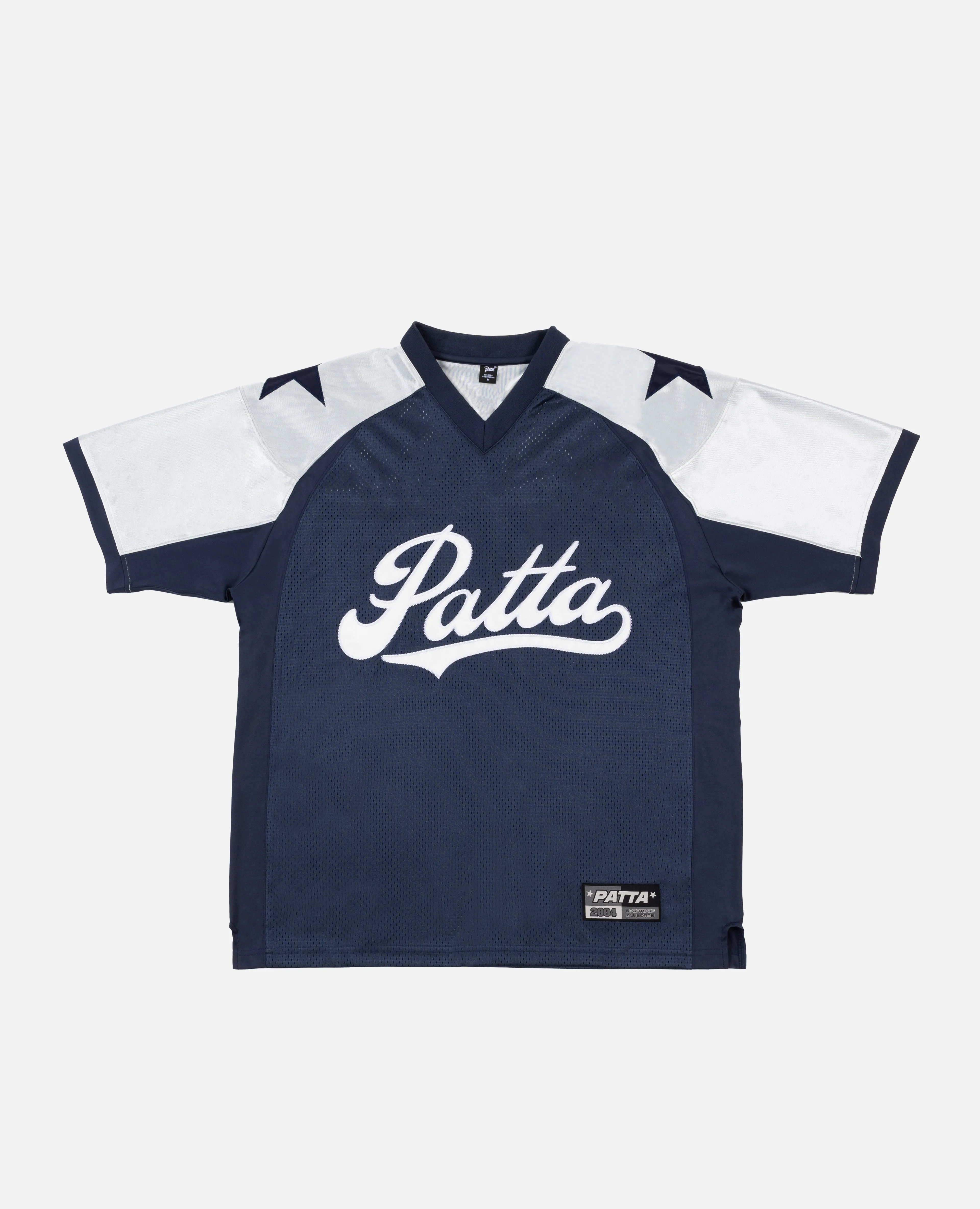 Patta Respect Football Jersey (Blue Nights/Pearl Blue)