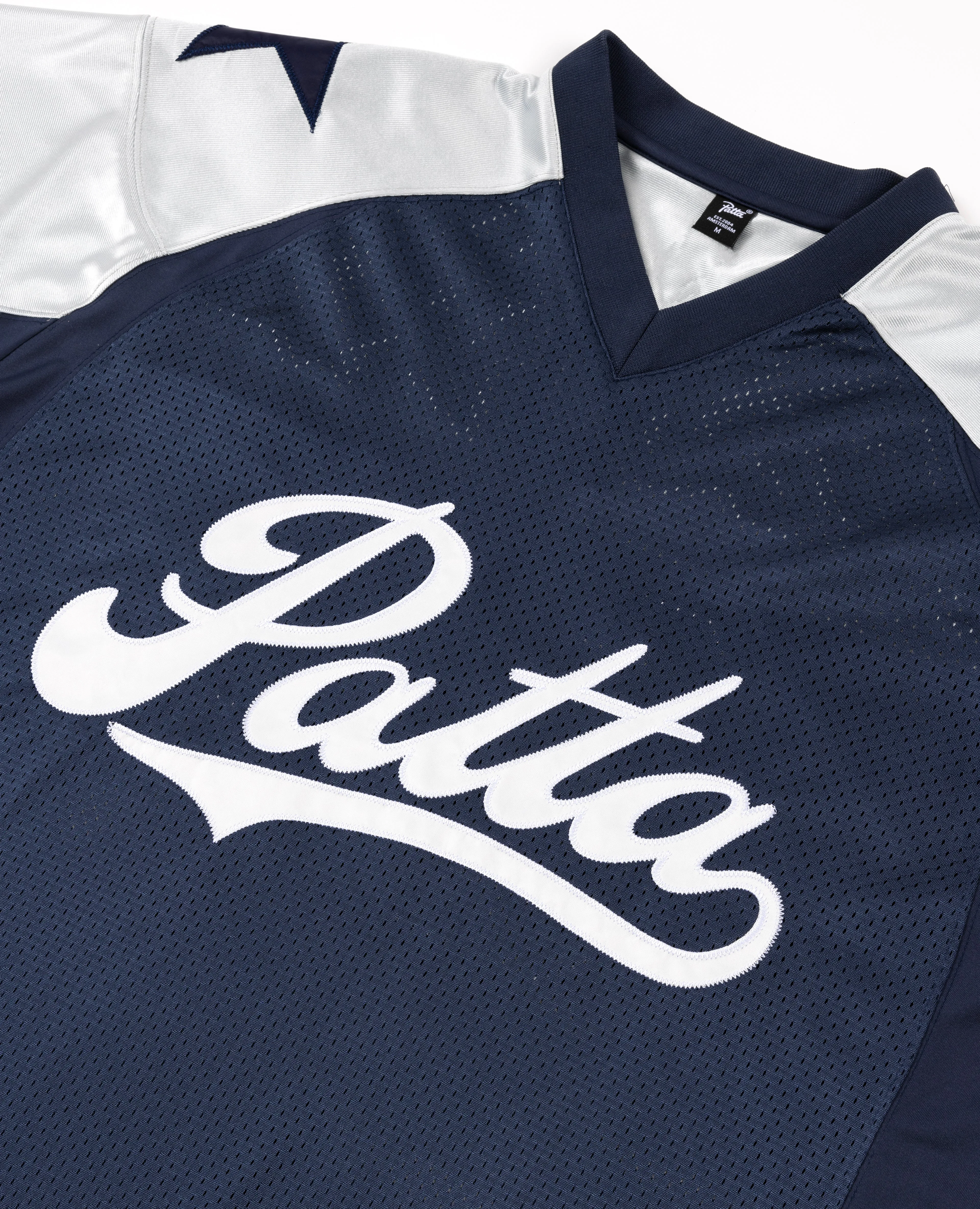 Patta Respect Football Jersey (Blue Nights/Pearl Blue)