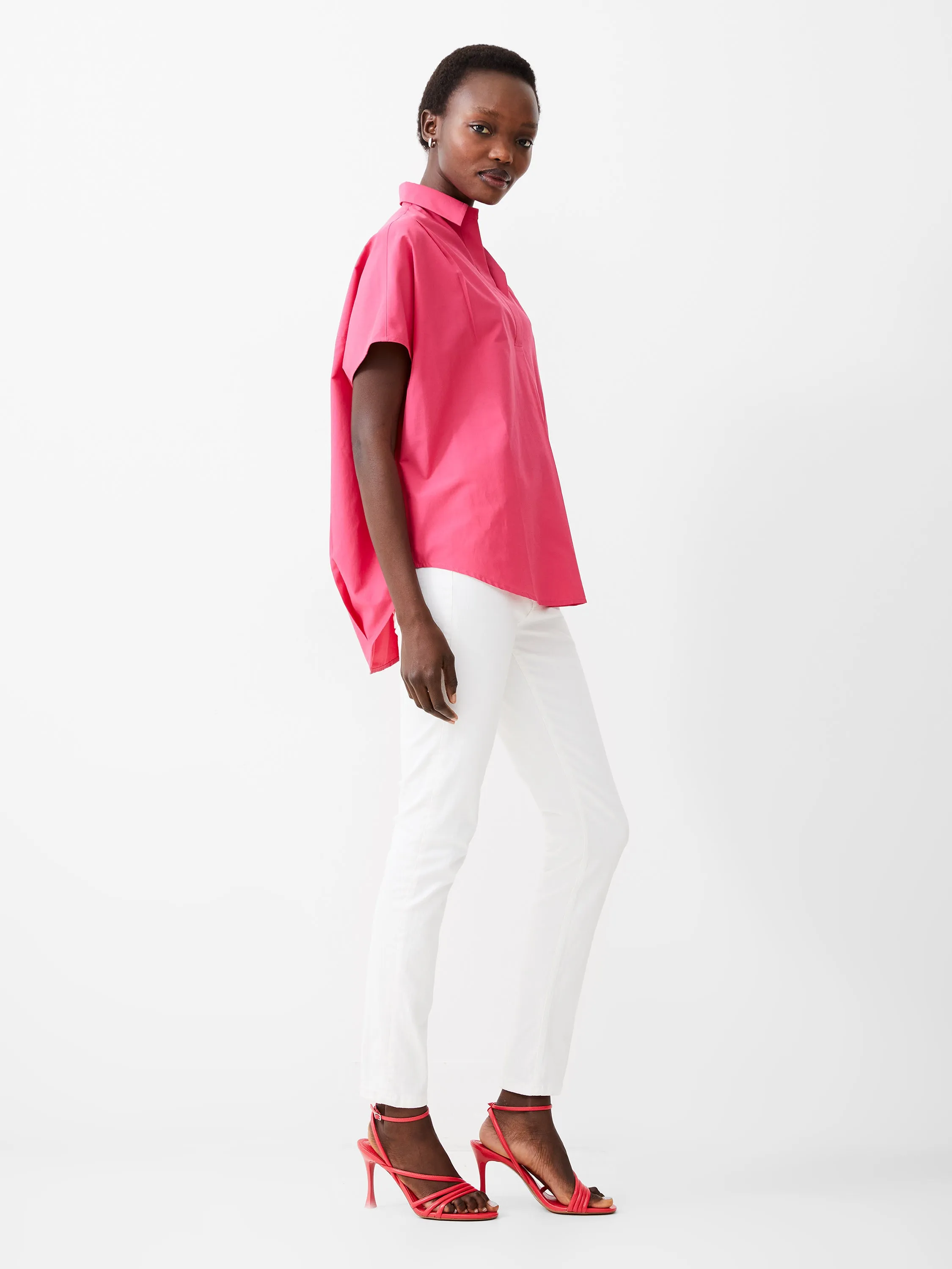 Poplin Shirting Popover