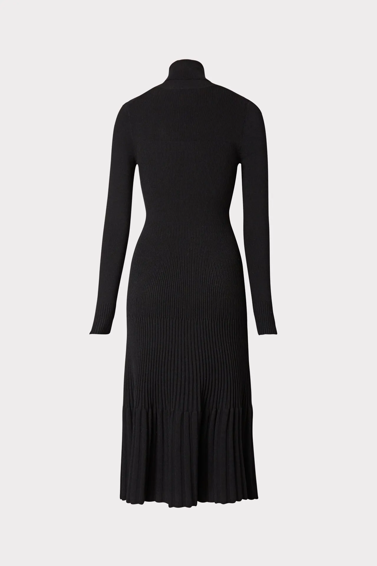 Rib Turtleneck Dress