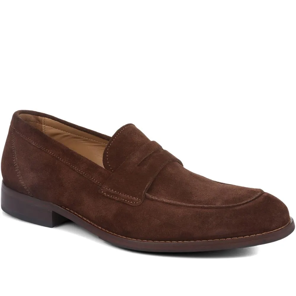 Russell Leather Penny Loafers - RUSSELL / 320 483