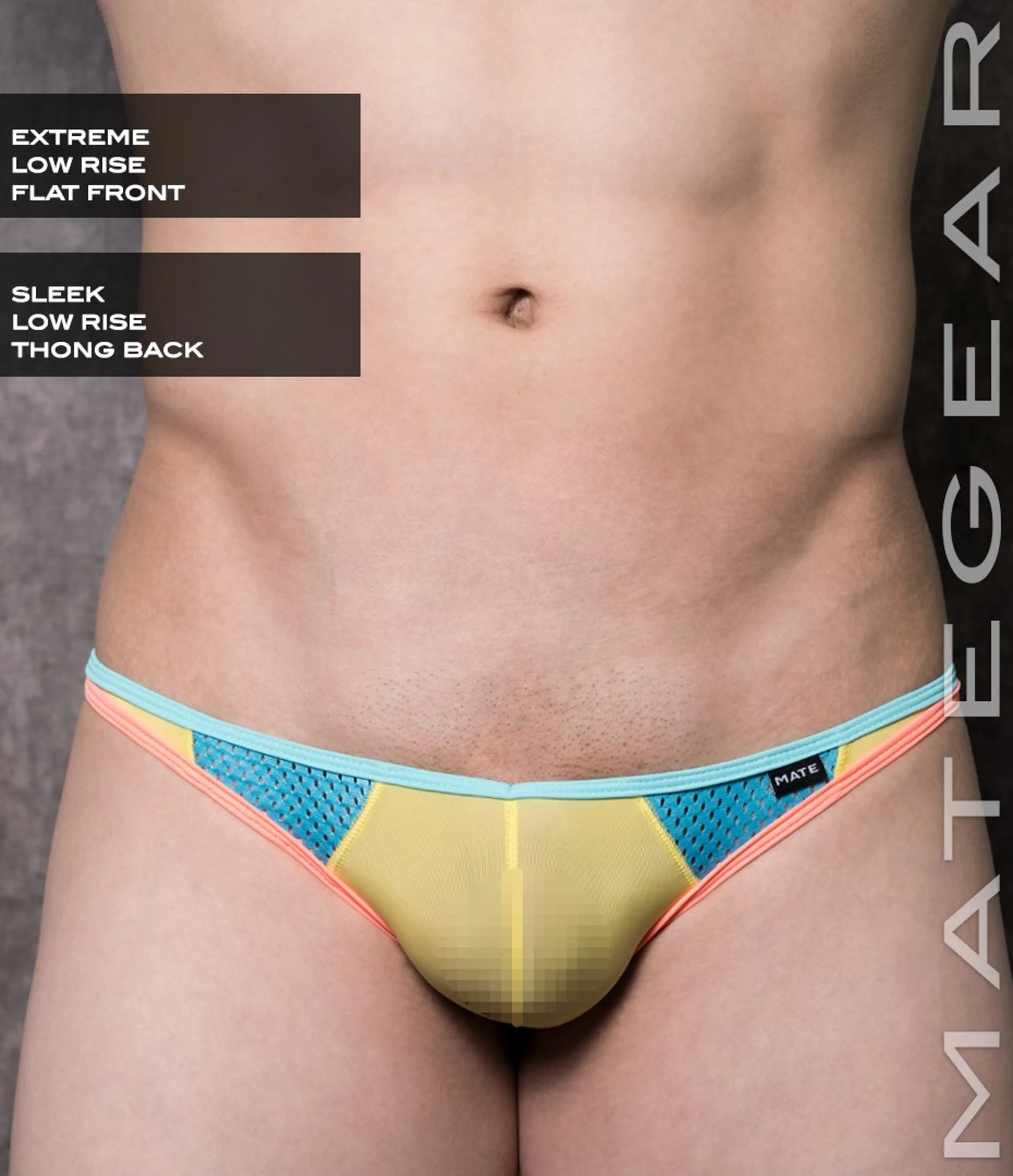 Sexy Mens Underwear Extremely Sexy Mini Thong - Sa Hyun (Flat Front)