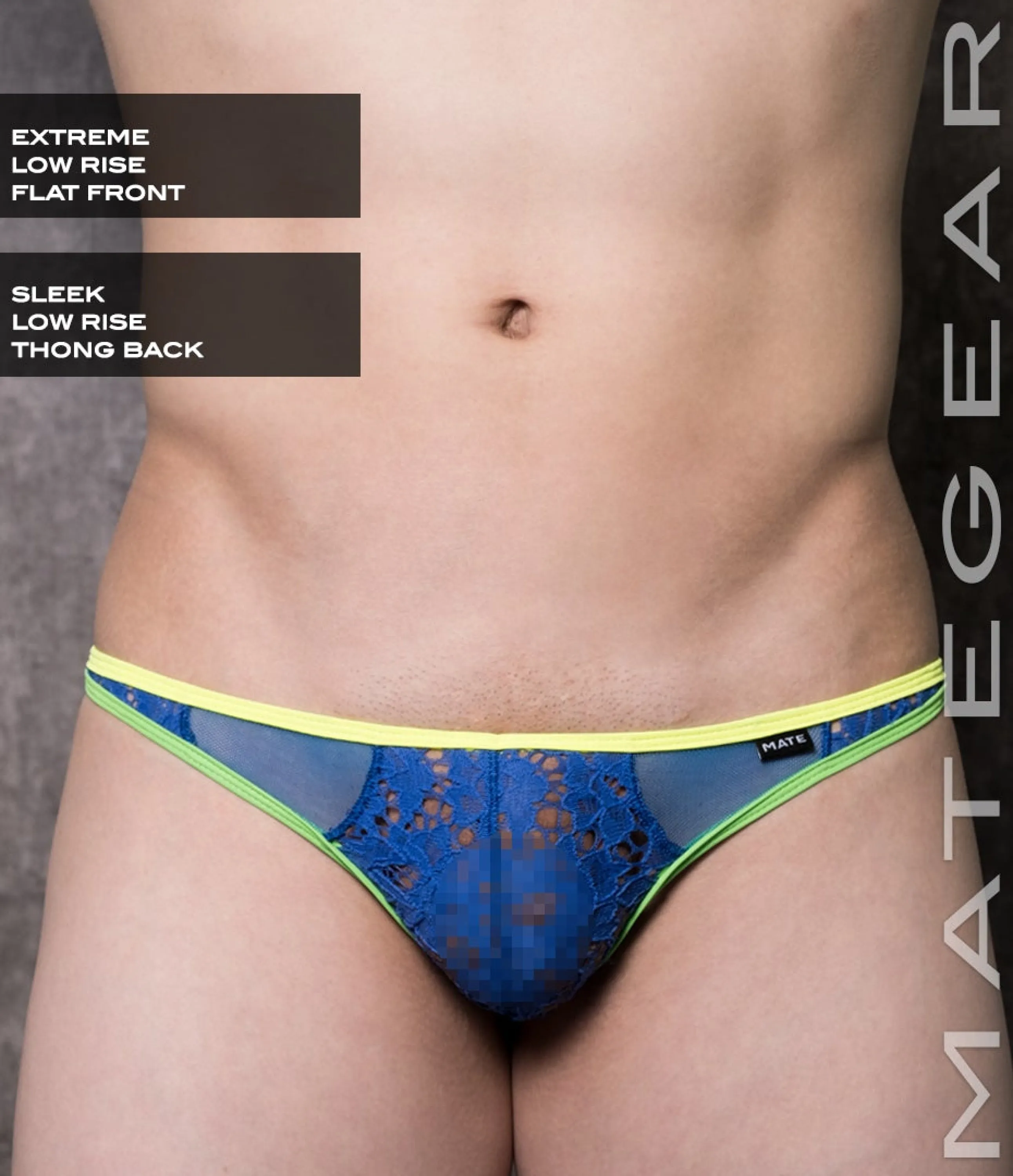 Sexy Mens Underwear Extremely Sexy Mini Thong - Sa Hyun (Flat Front)