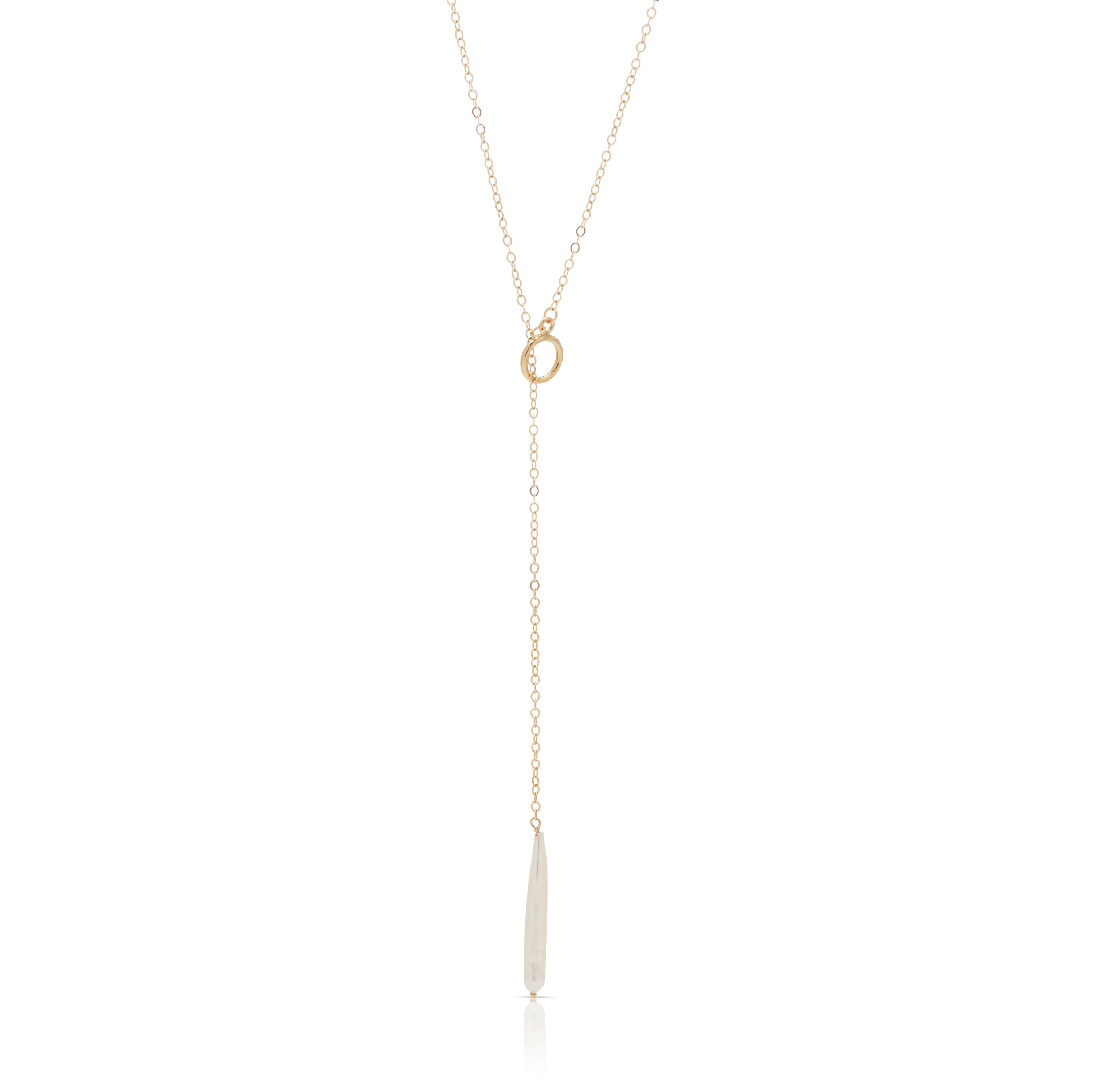 Skinny Dip Pearl Lariat