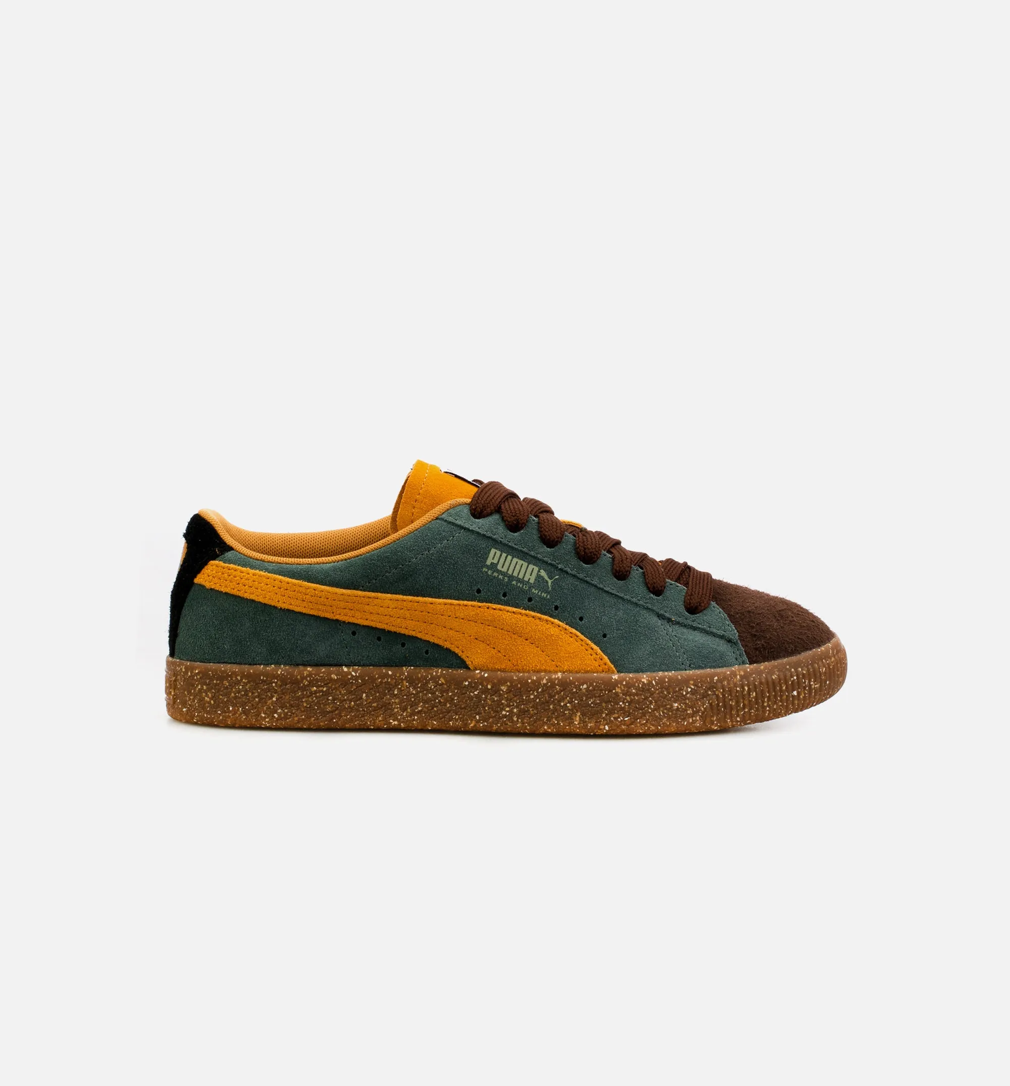 Suede VTG x PAM Mens Lifestyle Shoe - Brown/Green