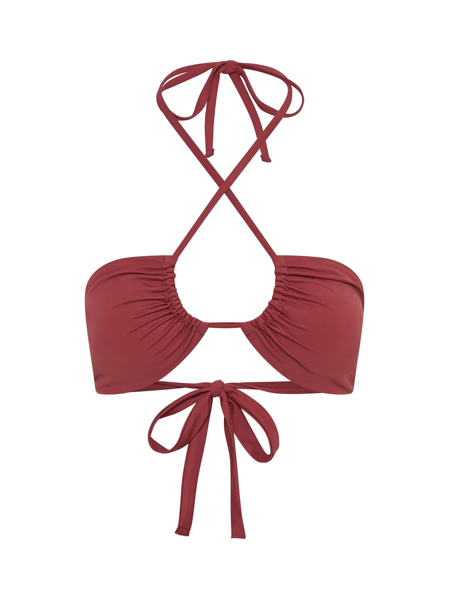 Swimwear Multiway Bikini Top Sahara Red