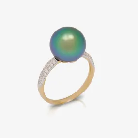 Tahitian Pearl Ring - Eternity Collection - BAPOJD1210