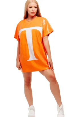 Tennessee College Sequin Dress