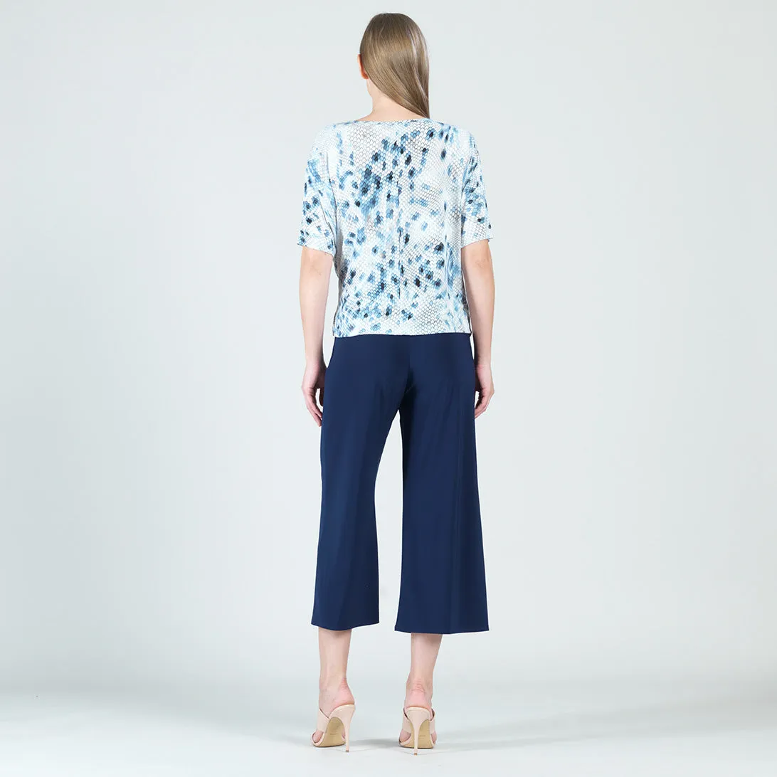 Textured Side Tie Wrap Top - Python - Final Sale!