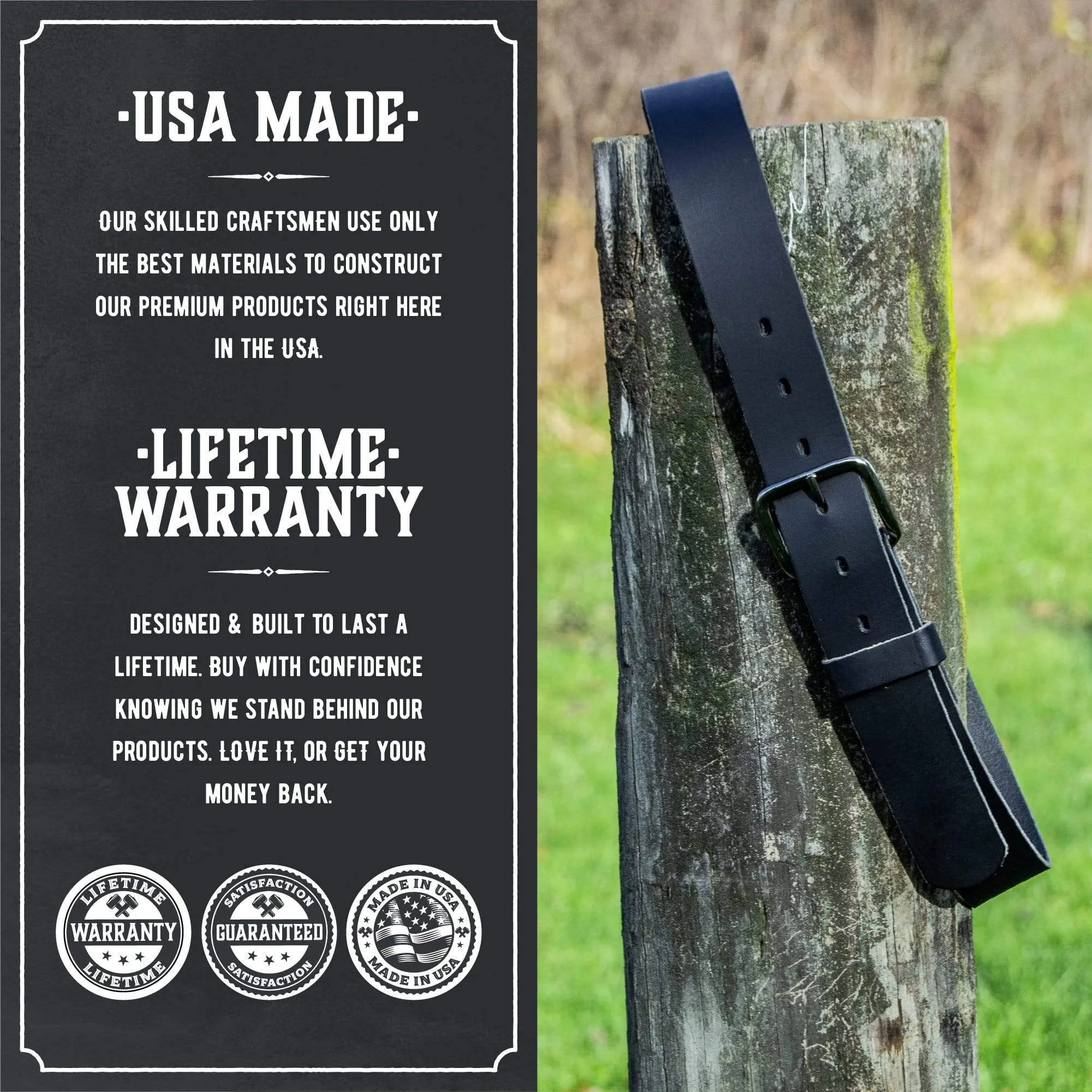 The Journeyman Leather Belt