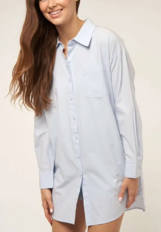 The Oversized Button Down Shirt