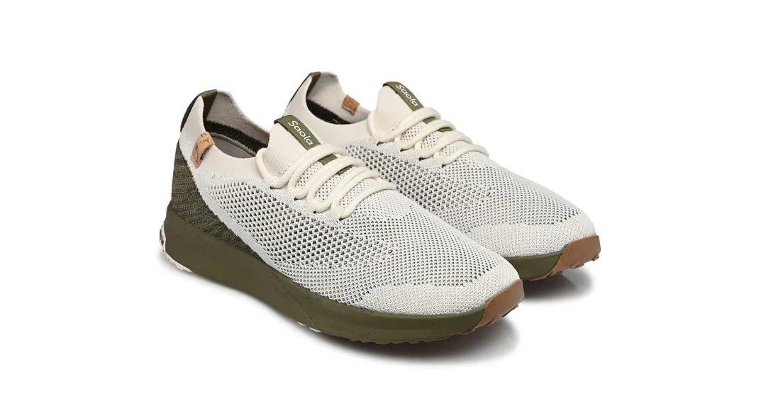 Tsavo M 2.0 White / Burnt Olive