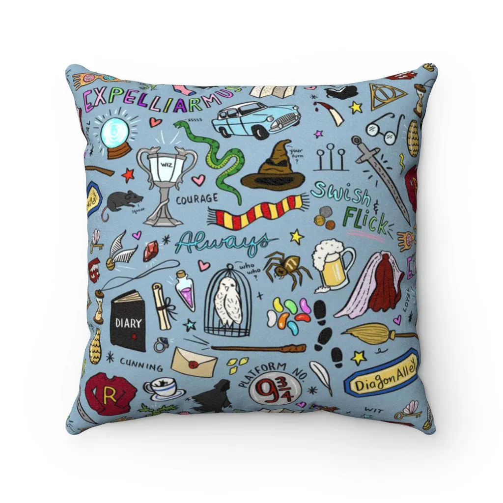 Wizarding World Throw Pillow