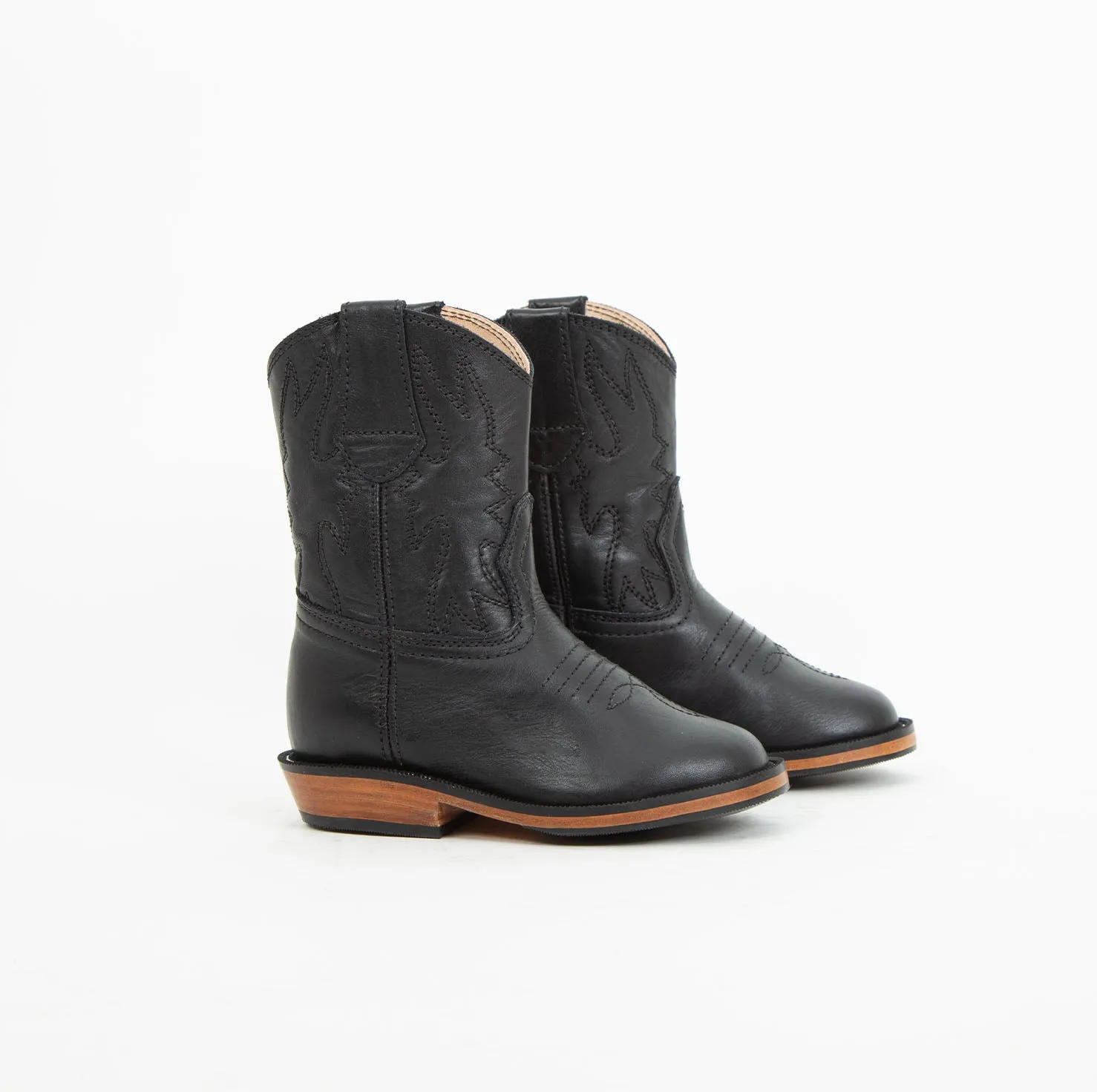 WMK2250 - Dirt Kickers Boots Black [Western Leather Boots]