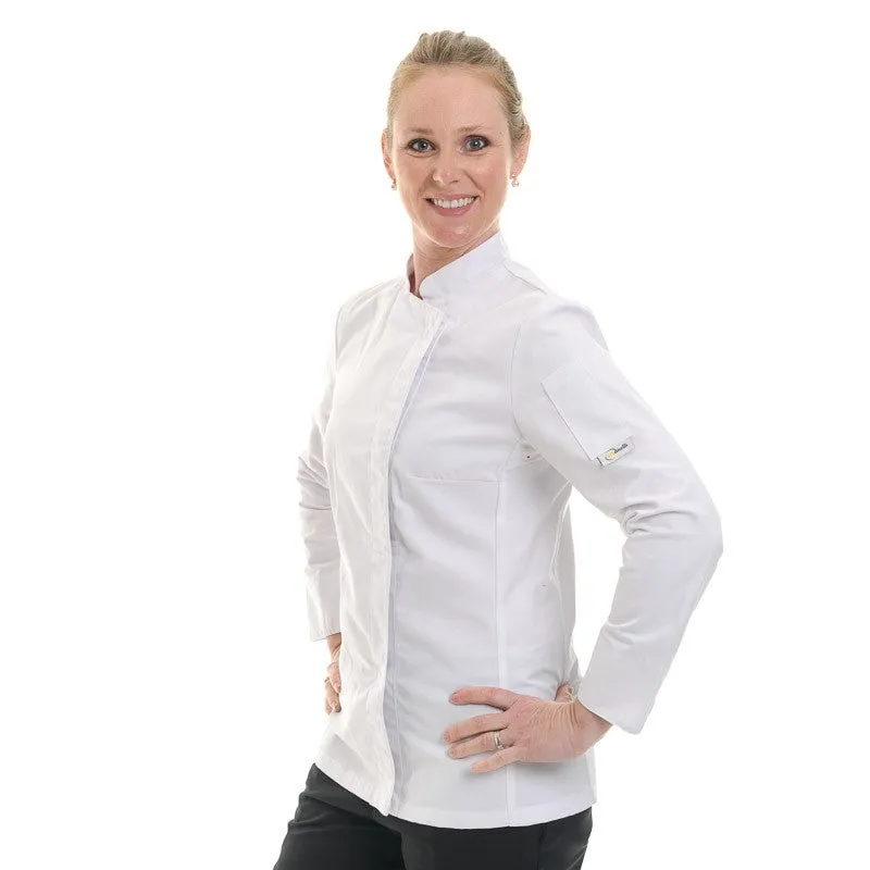 Women Eco-Responsible Long Sleeve Kitchen Coat - MANELLI