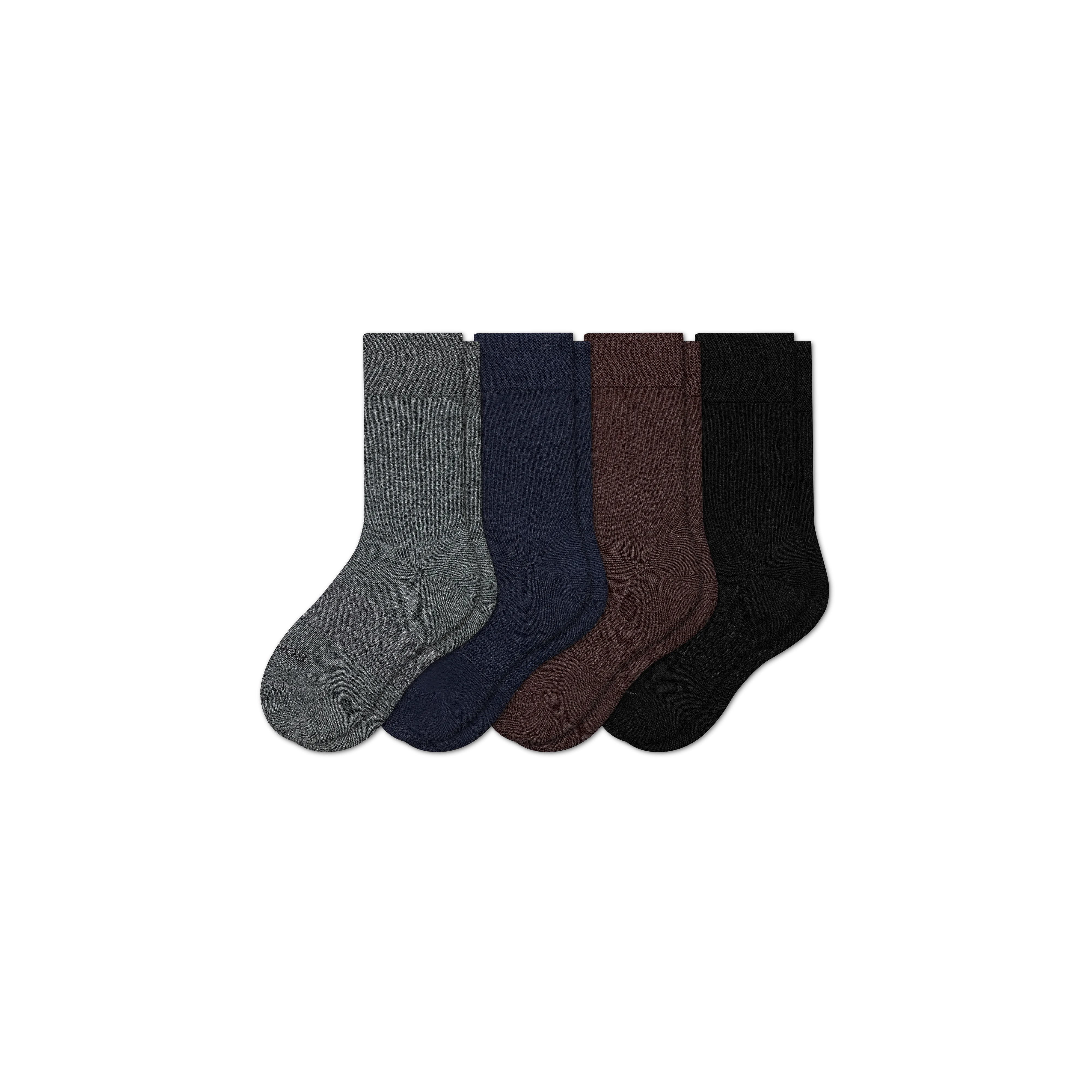 Youth Dress Calf Sock 4-Pack